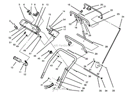 HANDLE/CONTROL PANEL ASSEMBLY