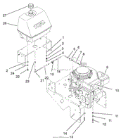 ENGINE AND FUEL SYSTEM ASSEMBLY