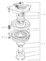 CLUTCH ASSEMBLY NO. 54-3200