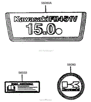 STARTER/DECALS-KAWASAKI FH451V-AS08