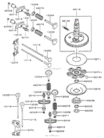 VALVE/CAMSHAFT ASSEMBLY KAWASAKI FH451V-AS08