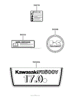 LABEL KAWASAKI FH500V-AS30