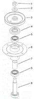 SPINDLE ASSEMBLY NO. 106-0786