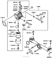 CARBURETOR ASSEMBLY KAWASAKI FH381V-AS25