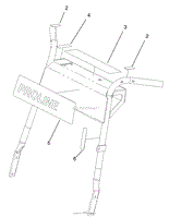 HANDLE DECAL ASSEMBLY NO. 106-2742