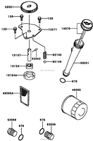 LUBRICATION-EQUIPMENT ASSEMBLY KAWASAKI FH381V-AS25