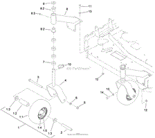 CASTER ASSEMBLY