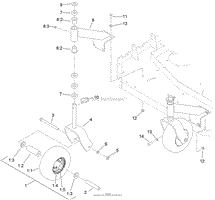 CASTER ASSEMBLY