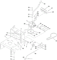 FRAME AND TRANSMISSION ASSEMBLY