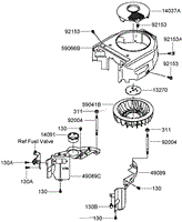 COOLING EQUIPMENT ASSEMBLY KAWASAKI FH430V-CS25