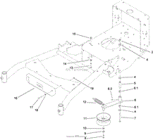 POWER-TAKE-OFF IDLER AND WEIGHT ASSEMBLY