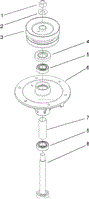 SPINDLE ASSEMBLY NO. 110-6927