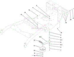 POWER-TAKE-OFF IDLER AND WEIGHT ASSEMBLY