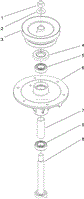 SPINDLE ASSEMBLY NO. 110-0729