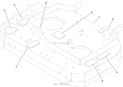 DECK DECAL ASSEMBLY NO. 110-4907