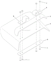 DEFLECTOR ASSEMBLY NO. 110-0758