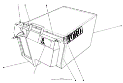 GRASS BAG ASSEMBLY NO. 11-0189