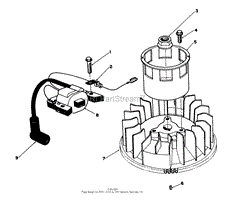 MAGNETO &amp; FLYWHEEL ASSEMBLY