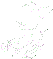 BAGGER BOOT ASSEMBLY NO. 119-3457