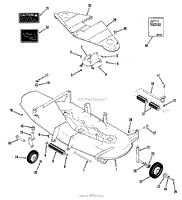 SIDE DISCHARGE MOWER-60 IN. (152 CM) VEHICLE IDENTIFICATION NUMBER 85-60XS01(3)