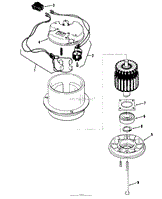 BATTERY POWERED MOWER MOTORS-#104287 AND #107133