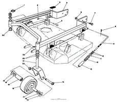 36&quot; CARRIER FRAME MODEL NO. 30136