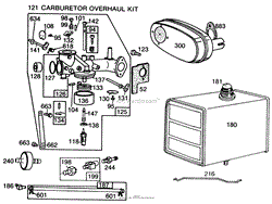 BRIGGS &amp; STRATTON MODEL NO. 253706-0152-01