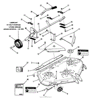 REAR DISCHARGE MOWER-42 IN. (107 CM) (VEHICLE IDENTIFICATION NUMBER 05-40XR06)