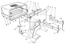 36&quot; SIDE DISCHARGE BAGGING KIT MODEL NO. 30125