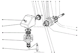 GEAR BOX ASSEMBLY NO. 8-0909 CUTTING UNIT MODEL NO. 30564, 30555, 30568 &amp; 30575