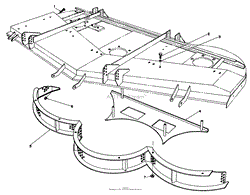 MULCHER KIT MODEL NO. 30779 (FOR CUTTING MODEL 30675)