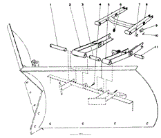 V-PLOW INSTALLATION KIT MODEL NO. 30755 (OPTIONAL)