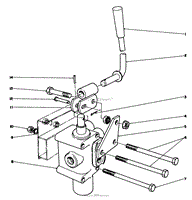 VALVE AND LEVER ASSEMBLY