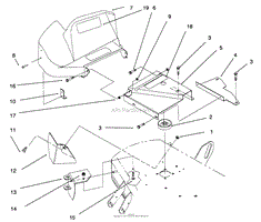 42&quot; DECK COMPONENTS ASSEMBLY