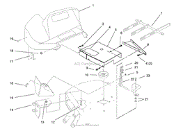 48&quot; DECK COMPONENTS