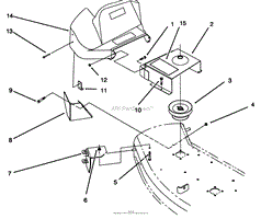 SHIELD ASSEMBLY (48&quot; CUTTING UNIT)