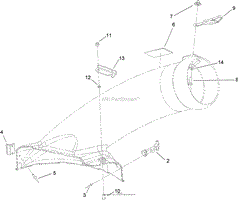 42 INCH CHUTE ASSEMBLY NO. 112-3975