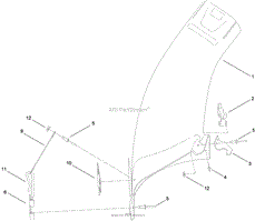 CHUTE ASSEMBLY NO. 94-6036