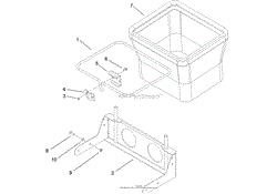 BAG FRAME MOUNT ASSEMBLY