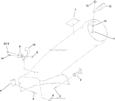 50 INCH CHUTE ASSEMBLY NO. 112-3971