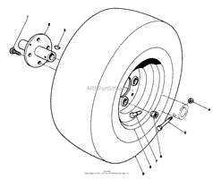 FRONT WHEEL ASSEMBLY