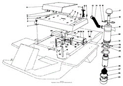 SEAT MOUNT AND AIR CLEANER ASSEMBLY