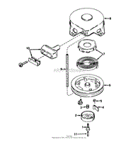 REWIND STARTER NO. 590420 (RECOIL)