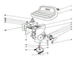 TRANSMISSION AND SEAT ASSEMBLY