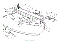 44&quot; CUTTING DECK MODEL NO. 57358(2)