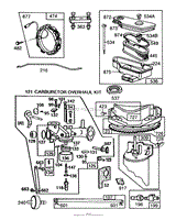 ENGINE BRIGGS &amp; STRATTON MODEL 253707-0157-01(2)