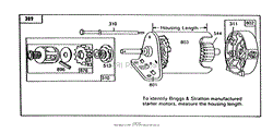 ENGINE BRIGGS &amp; STRATTON MODEL 253707-0157-01