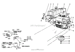 ENGINE ASSEMBLY (MODEL NO. 56138)