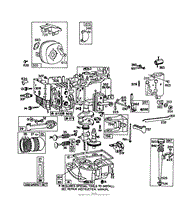 ENGINE BRIGGS &amp; STRATTON MODEL NO. 191707-2161-01 8 H.P. REAR ENGINE RIDER RECOIL MODEL 56145(2)