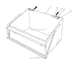 LEAF BAG MODEL 59123 (FOR USE ON TWIN BAGGER GRASS CATCHER MODEL NO. 59122 ONLY) (OPTIONAL)